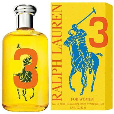Polo Big Pony # 3 for Women by Ralph Lauren EDT