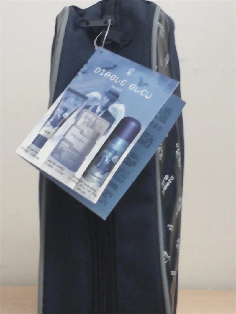 Diable Bleu 3.3 Oz/3.38 Hair Gel Tube/5.0 Oz Deodorant Body Spray for Men