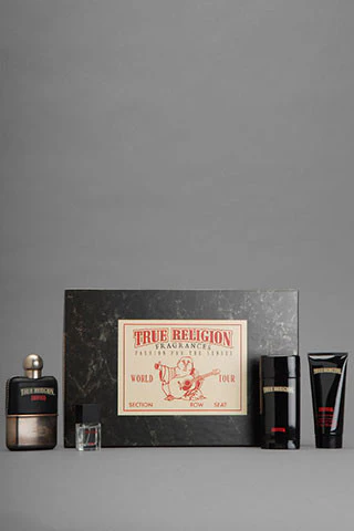 Drifter by True Religion EDT 3.4Oz/.25Oz/Shower G 3.0Oz/Deodorant 2.75 for Men