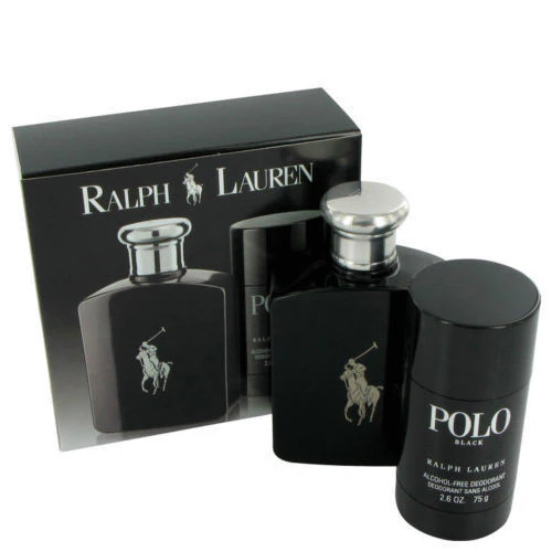Polo Black for Men by Ralph Lauren EDT 4.2 Oz. / Deodorant 2.6 Oz.