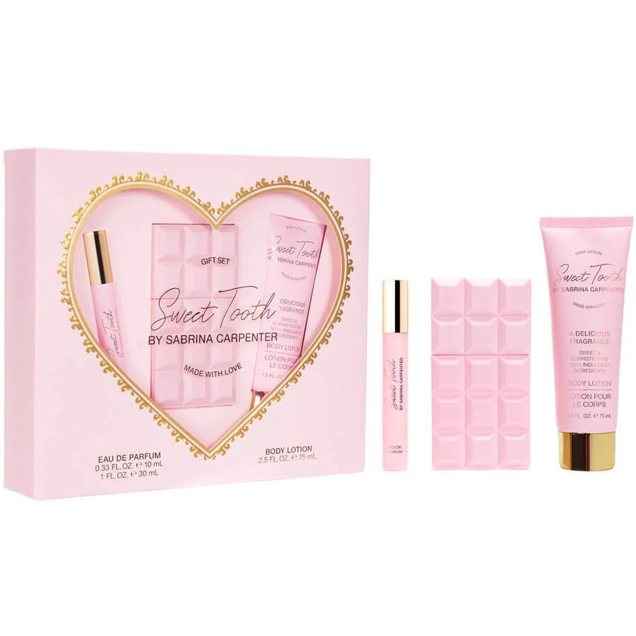 Sweet Tooth Sabrina Carpenter 1oz EDP & .33oz & 2.5oz BL